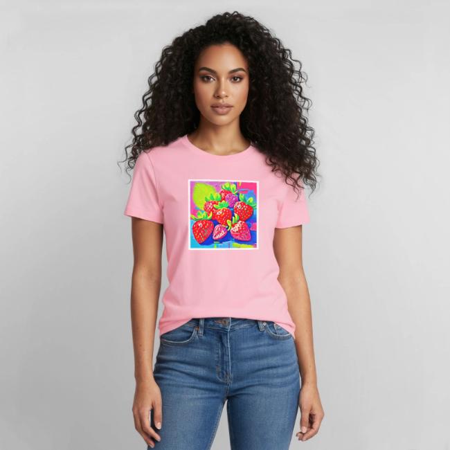 Pop Art Strawberries