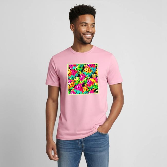 Dragon Fruit Vivid Pattern