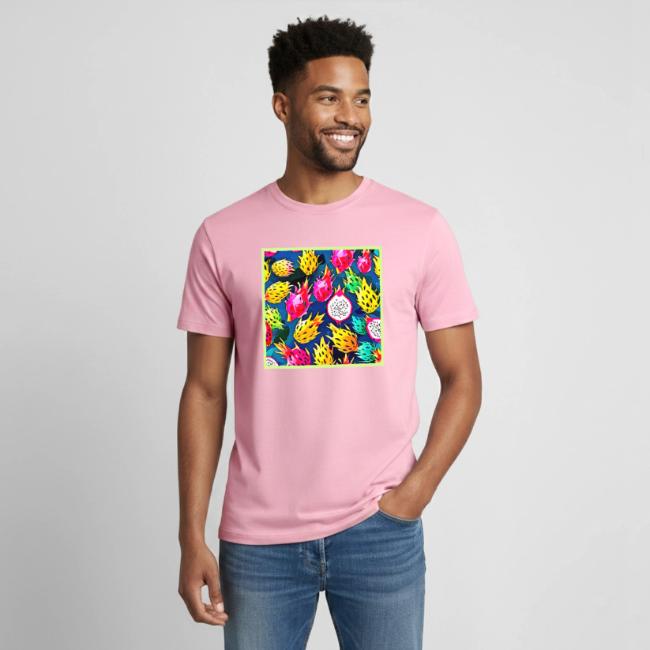 Dragon Fruit Pattern Art