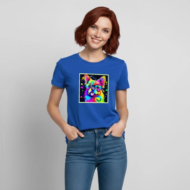 Vivid Canine Vibes Design