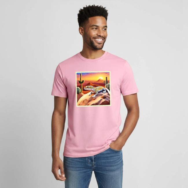 Beautiful Desert leopard Gecko Design