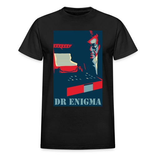 Dr Enigma+Enigma Machine - Gildan Ultra Cotton Adult T-Shirt