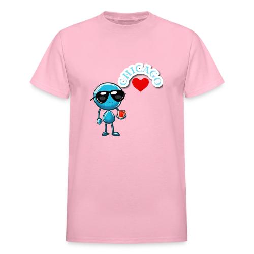 Smoon City_Chicago - Heavyweight Unisex T-Shirt by Gildan