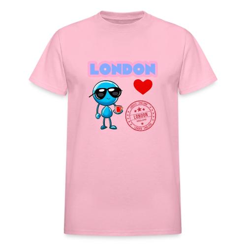 Smoon City_London - Heavyweight Unisex T-Shirt by Gildan