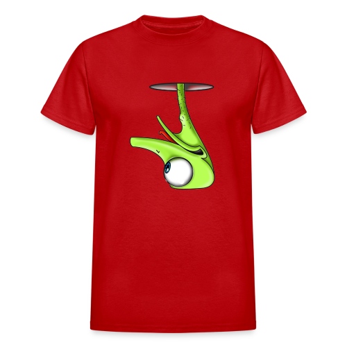 Funny Green Ostrich - Gildan Ultra Cotton Adult T-Shirt
