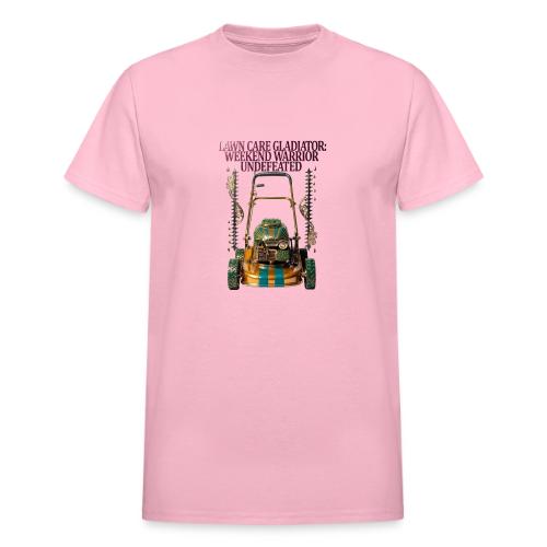 Lawn Care Gladiator T Shirt - Heavyweight Unisex T-Shirt by Gildan