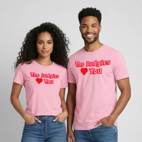 The Judgies Love You - Heavyweight Unisex T-Shirt by Gildan