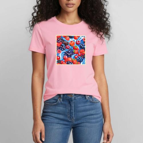 Berrylicious Blue Dream - Heavyweight Unisex T-Shirt by Gildan