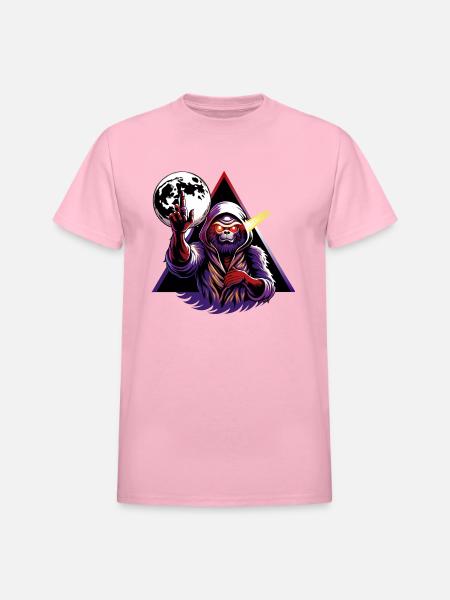IlluminET54 - Heavyweight Unisex T-Shirt by Gildan - light pink