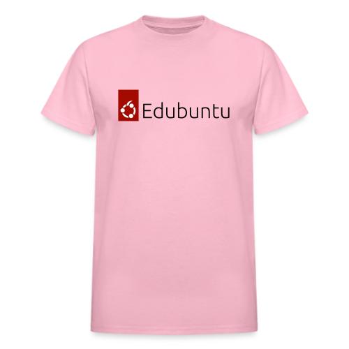 Edubuntu Logo 2023 - Black - Heavyweight Unisex T-Shirt by Gildan