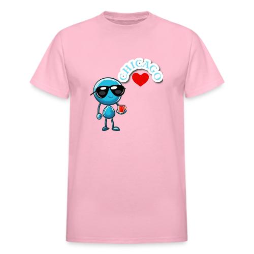 Smoon City_Chicago - Heavyweight Unisex T-Shirt by Gildan