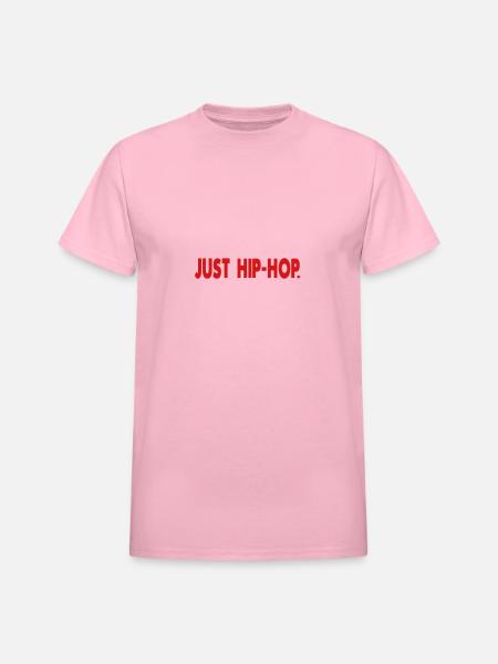 JUST HIPHOP - Heavyweight Unisex T-Shirt by Gildan - light pink