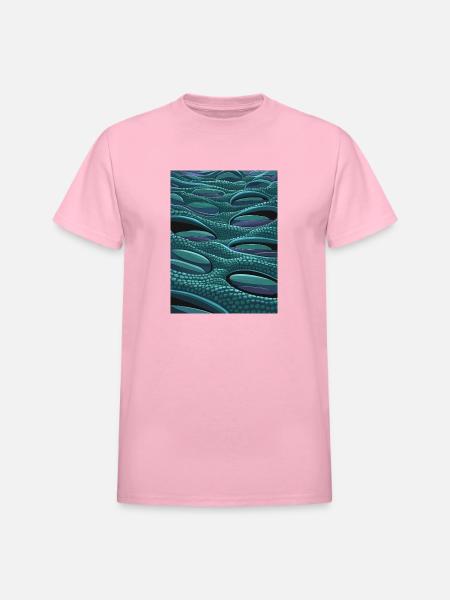 Alien Cells - Heavyweight Unisex T-Shirt by Gildan - light pink