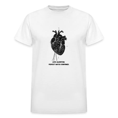 Love Algorithm T-Shirt - Heavyweight Unisex T-Shirt by Gildan