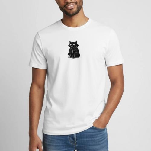 Vampire Cat - Heavyweight Unisex T-Shirt by Gildan