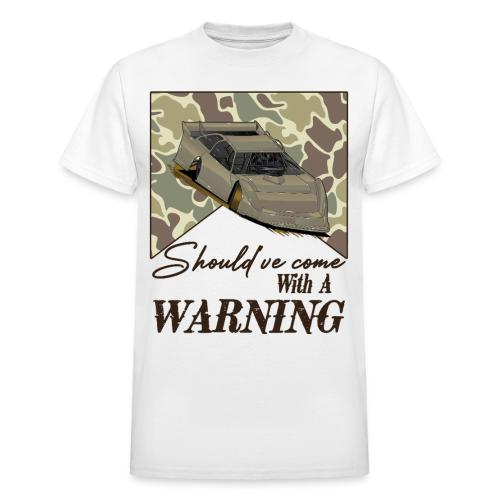 should've come with a warning - Heavyweight Unisex T-Shirt by Gildan