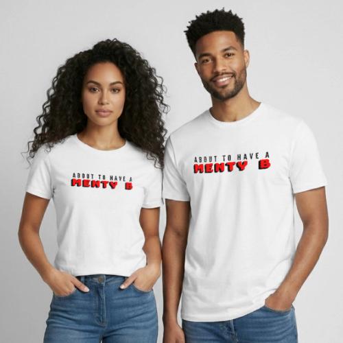 About to Have a Menty B - Heavyweight Unisex T-Shirt by Gildan