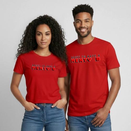 About to Have a Menty B - Heavyweight Unisex T-Shirt by Gildan