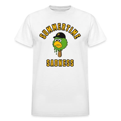 Summertime Sadness (Front Only, Full, Light) - Heavyweight Unisex T-Shirt by Gildan