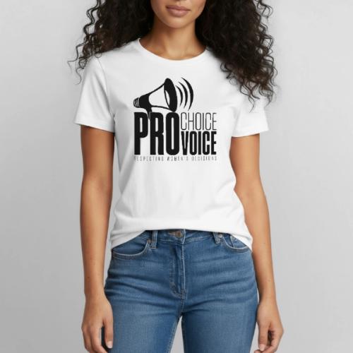 Pro Choice Voice - Respecting Women's Decisions - Heavyweight Unisex T-Shirt by Gildan