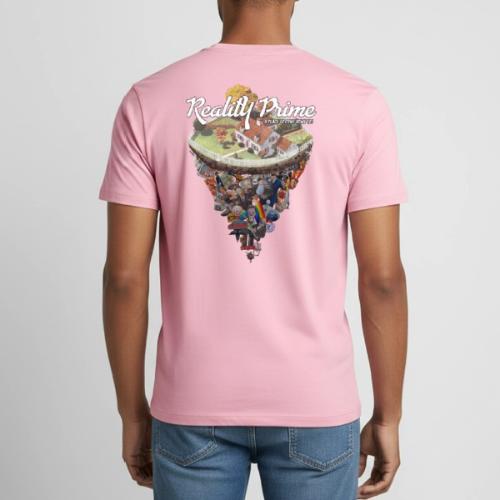 Reality Prime (On White, Back Facing) - Heavyweight Unisex T-Shirt by Gildan