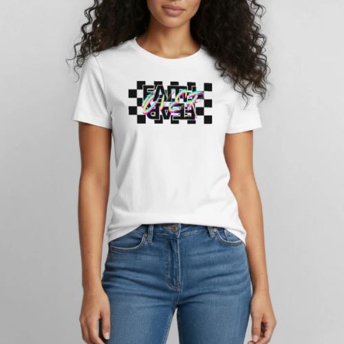 FAITH OVER FEAR Retro - Heavyweight Unisex T-Shirt by Gildan