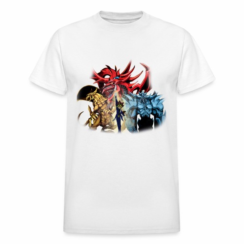Yu Gi Oh God Cards Tshirt - Gildan Ultra Cotton Adult T-Shirt