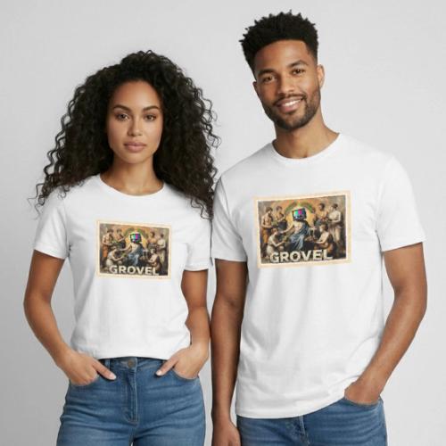 Grovel (on light) - Heavyweight Unisex T-Shirt by Gildan