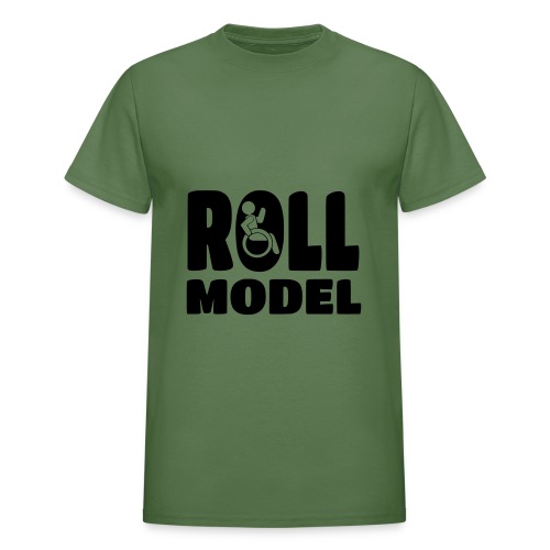 Every wheelchair user is a Roll Model * - Gildan Ultra Cotton Adult T-Shirt