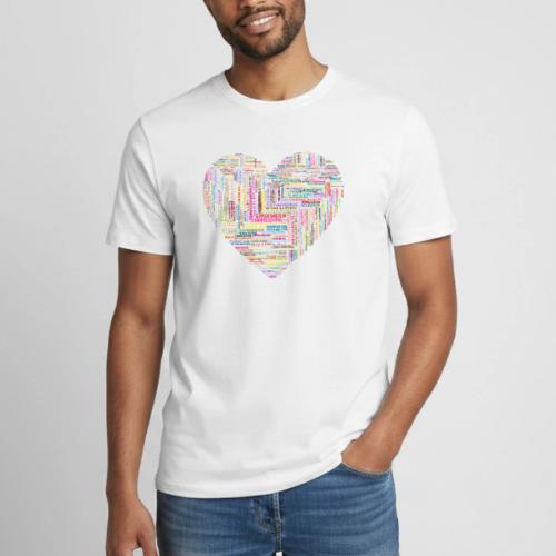 A Thanksgiving Heart - Heavyweight Unisex T-Shirt by Gildan