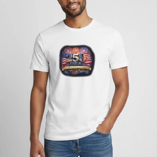 USA 250th Celebration - Heavyweight Unisex T-Shirt by Gildan