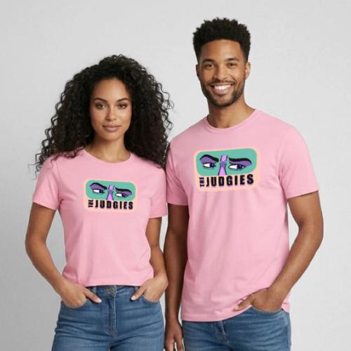 The Judgies Logo - Heavyweight Unisex T-Shirt by Gildan