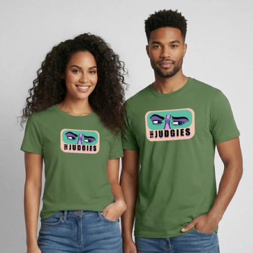 The Judgies Logo - Heavyweight Unisex T-Shirt by Gildan