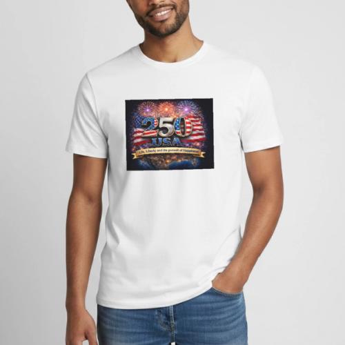 USA 250th Celebration - Heavyweight Unisex T-Shirt by Gildan