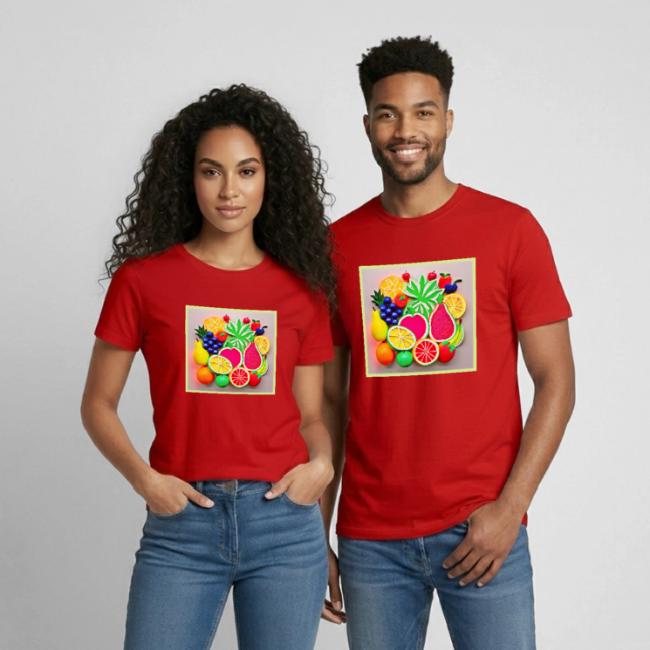 Colorful Fruit Pop Art