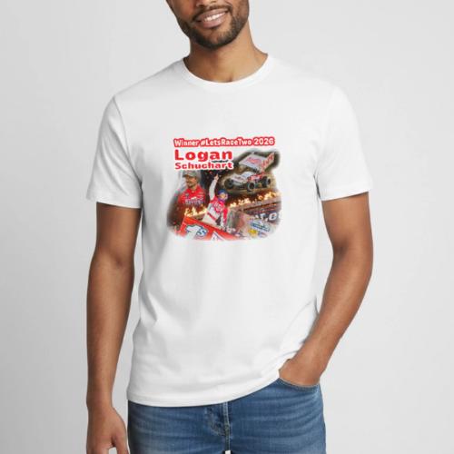 Logan Schuchart #LetsRaceTwo Winner - Heavyweight Unisex T-Shirt by Gildan