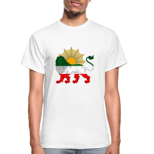 Lion and Sun Flag 2 - Gildan Ultra Cotton Adult T-Shirt