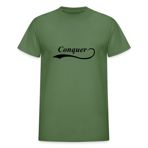 Conquer Baseball T-Shirt - Gildan Ultra Cotton Adult T-Shirt