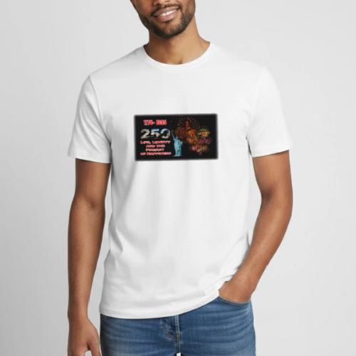 1776 - 2026 - 250 Years USA | Fireworks - Heavyweight Unisex T-Shirt by Gildan