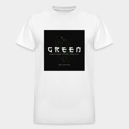 Green/Gorgeous reason evolving, ending never - Gildan Ultra Cotton Adult T-Shirt