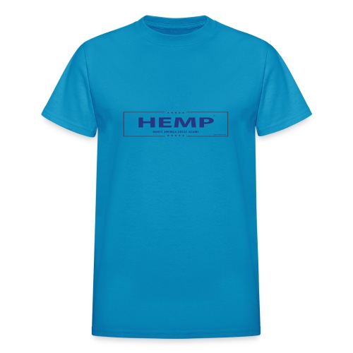 Hemp Makes America Great Again on White - Gildan Ultra Cotton Adult T-Shirt