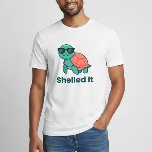 Funny Turtle Sunglasses Shelled It Cute Gift - Heavyweight Unisex T-Shirt by Gildan