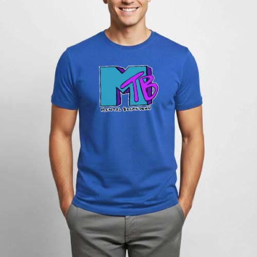 Mental Breakdown in the 90's - Heavyweight Unisex T-Shirt by Gildan