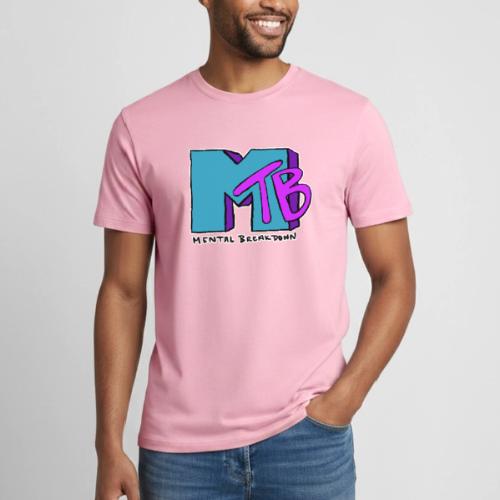 Mental Breakdown in the 90's - Heavyweight Unisex T-Shirt by Gildan