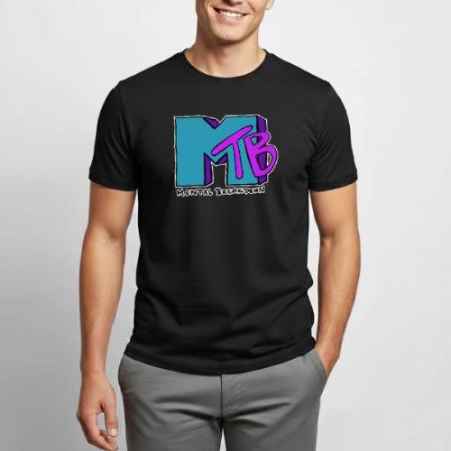 Mental Breakdown in the 90's - Heavyweight Unisex T-Shirt by Gildan