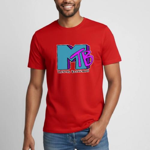 Mental Breakdown in the 90's - Heavyweight Unisex T-Shirt by Gildan