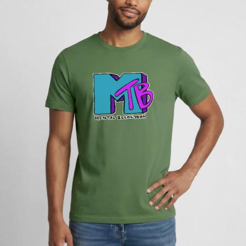 Mental Breakdown in the 90's - Heavyweight Unisex T-Shirt by Gildan