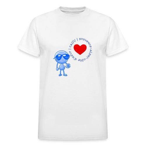Smoon City_Cassis Provence Alpes Côte d Azur - Heavyweight Unisex T-Shirt by Gildan
