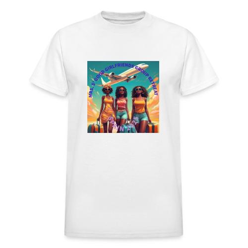 Mrs. S' Good Girlfriends Group Retreat - Heavyweight Unisex T-Shirt by Gildan