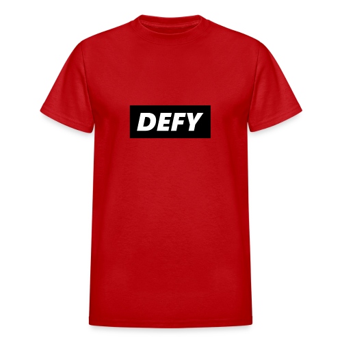 defy logo - Gildan Ultra Cotton Adult T-Shirt